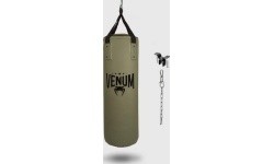 Punching Bag Venum Origins - Khaki/Black (ceiling mount included)