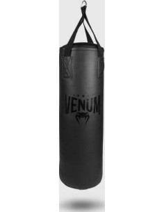 Punching Bag Venum Origins - Black/Black (ceiling mount included)