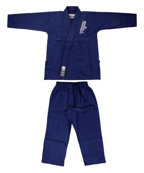 Venum Contender Kids BJJ kimono (su nemokamu baltu diržu) – tamsiai mėlynas