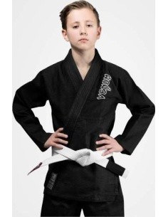 Venum Contender Kids BJJ Gi (Free white belt included) - Black