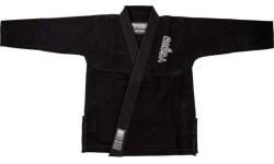 Venum Contender vaikiškas BJJ kimono (su nemokamu baltu diržu) – juodas