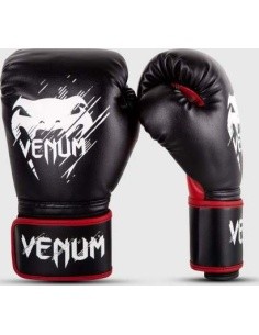 Bokso pirštinės Venum Contender Kids - Black/Red