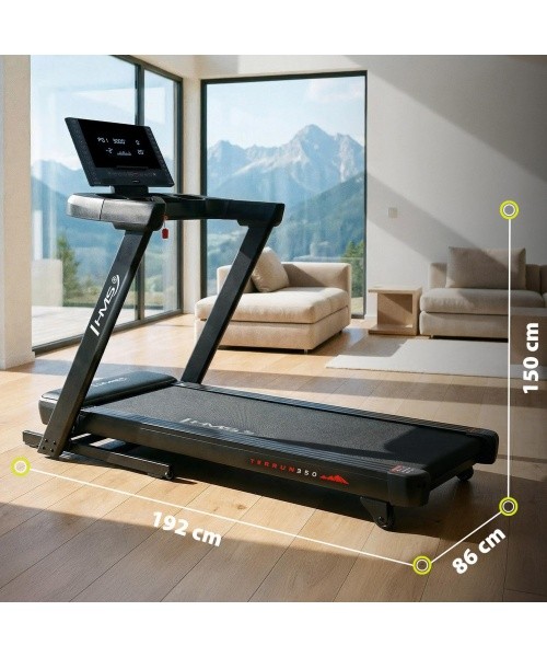 ELECTRIC TRAINING TREADMILL WITH INCLINE AND DECLINE ADJUSTMENT HMS TERRUN350
