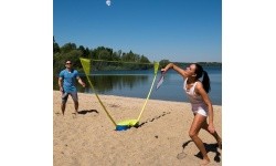 Schildkr÷t Compact badminton set including net
