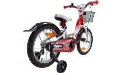 4KIDS Cherry 16" dydis 9.5"(24 cm) (plieninis, raudona/balta)