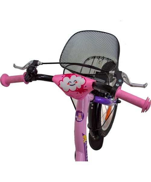 4KIDS Fluffy 16" size 9.5" (24 cm) (steel, pink)