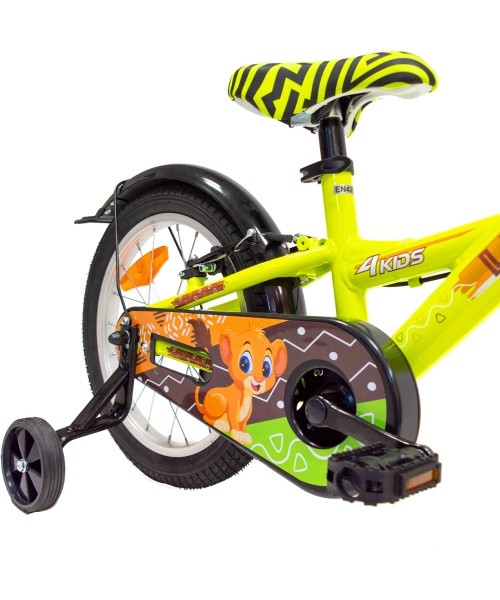 4KIDS Lion 16" dydis 10" (25.5 cm) (aliuminis, geltona)