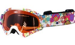 Kids ski goggles WORKER Sterling with graphics - Z12-YEL-yelow graf.