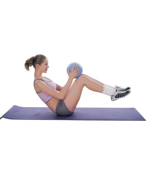 Gimnastikos kamuolys inSPORTline Aerobic Ball 35 cm - Mocha mousse