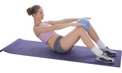 Exercise Ball inSPORTline Aerobic Ball 35 cm - Mocha mousse
