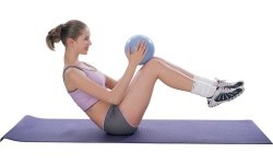 Exercise Ball inSPORTline Aerobic Ball 35 cm - Black