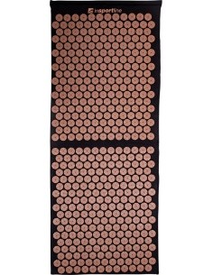 Acupressure mat inSPORTline AKU-1000 125x50cm - černá-mocha mousse