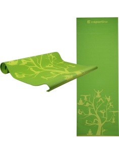 Jogos kilimėlis inSPORTline Spirit 172x60x0,3 cm - Žalia