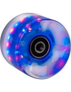 Light Up Penny Board Wheel 60*45mm + ABEC7 Bearings - Blue
