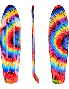 Penny Board Deck WORKER Ecidy 22.5*6” - Rainbow Whirl