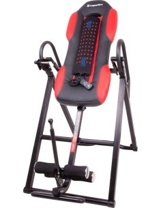 Šildomas inversinis stalas inSPORTline Inverso Heaty - Juoda