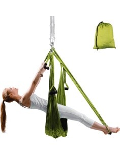Antigravity Aero Yoga Hammock inSPORTline Hemmok - Green