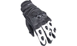 W-TEC Radoon Motorcycle Gloves - Black/White