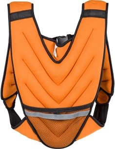 Svorio liemenė inSPORTline Klaper 5 kg - Oranžinė