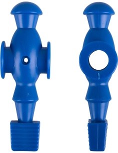 Replacement Foosball Player for WORKER 13-in-1 Supertable - Blue