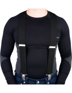 Suspenders Oxford Riggers - Braces, Black