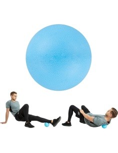 Masažo kamuoliukas inSPORTline Thera 12 cm - Mėlyna