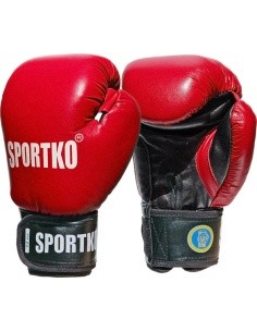 Bokso pirštinės SportKO PK1 - Raudona