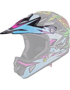 Replacement Peak for FS-605 Helmet W-TEC - Blue Ritual