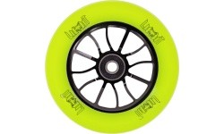 Scooter Wheels LMT S, 110mm, w/ ABEC, 9 Bearings - Black / Green