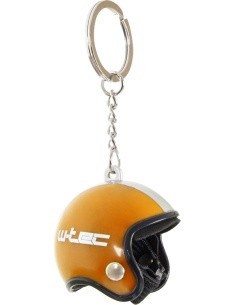 Helmet-Shaped Keychain W-TEC Clauer - Orange