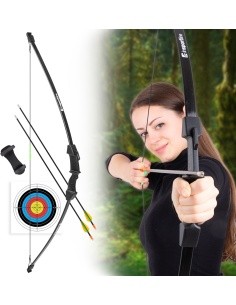 Lankininkystės rinkinys inSPORTline Hizza 15 lbs - Juoda