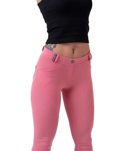 Moteriškos tamprės Nebbia Dreamy Edition Bubble Butt 537 - Powder Pink