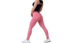 Moteriškos tamprės Nebbia Dreamy Edition Bubble Butt 537 - Powder Pink