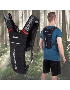 Running Backpack inSPORTline Topspeed - Black