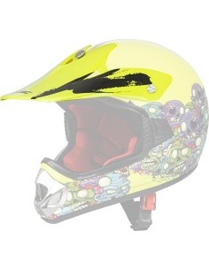 Replacement Peak for V310 Helmet W-TEC  - Zombie Neon Green