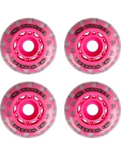 Inline Wheels Worker TriGo Skate, 64 mm - Pink