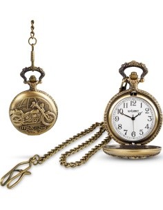 Pocket Watch W-TEC Reverend - Žalvaris