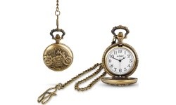 Pocket Watch W-TEC Reverend - Brass