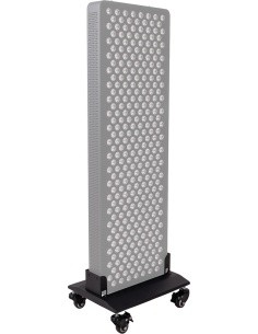 Stand w/ Wheels for Red LED Light Therapy Panel inSPORTline Tugare - Black