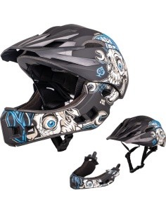 Nusileidimo šalmas W-TEC Delgada - Black Heart Mechanic