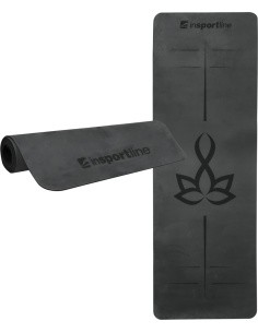 Yoga Mat inSPORTline Padvana 183 x 61 x 0.4 cm - Black