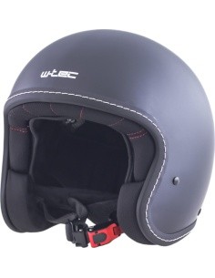 Chopper Helmet W-TEC Badachos - Matte Black