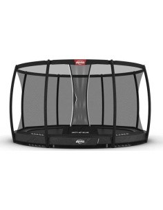 BERG Champion InGround 380 Grey + Safety Net Deluxe