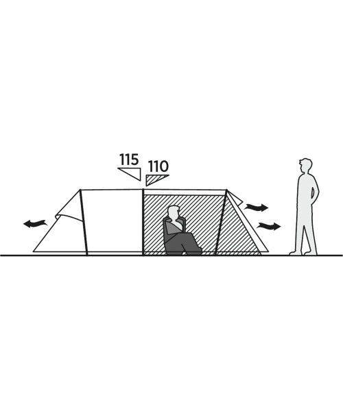 EasyCamp tent 'Marbella 300