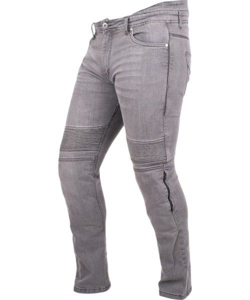 Men’s Motorcycle Jeans BOS Micas - Acid Black