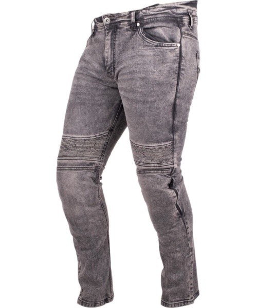 Men’s Motorcycle Jeans BOS Micas - Acid Black