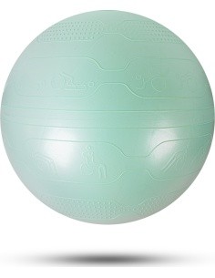 Gimnastikos kamuolys inSPORTline Stretch Ball 55 cm - Mėtinė