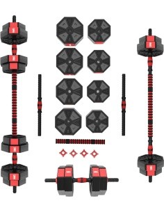SGC20  BARBELL AND DUMBBELLS COMPOSITE HMS - 15 kg