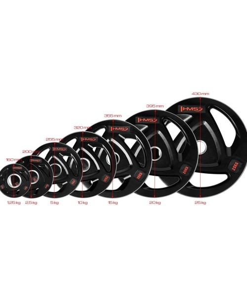 Olimpinis svorio diskas TOX HMS - 15 kg