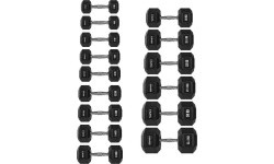 HEX PRO DUMBBELL HMS - 32.5 kg